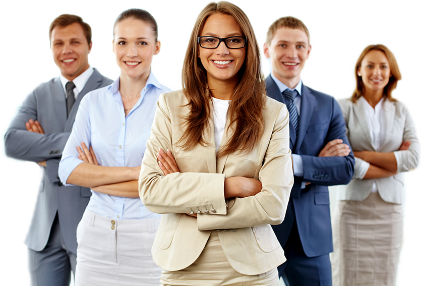 Miles De Clientes Al Alcance De Un Solo Clic - Marketing Business People Png Clipart (835x567), Png Download