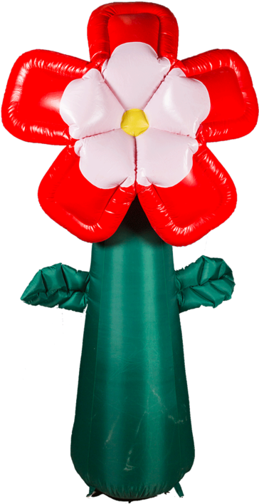 Inflatable Flower Single Stem - Artificial Flower Clipart (1000x1000), Png Download