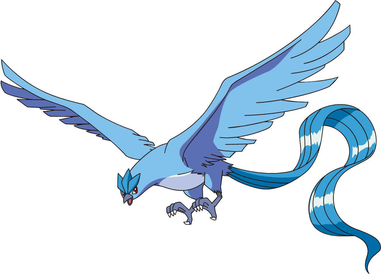 Voiced By Yumi Tōma Rikako Aikawa (pokémon - Pokemon Articuno Clipart (750x539), Png Download