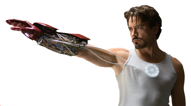 Anthony “tony” Stark - Iron Man 2008 Png Clipart (800x435), Png Download