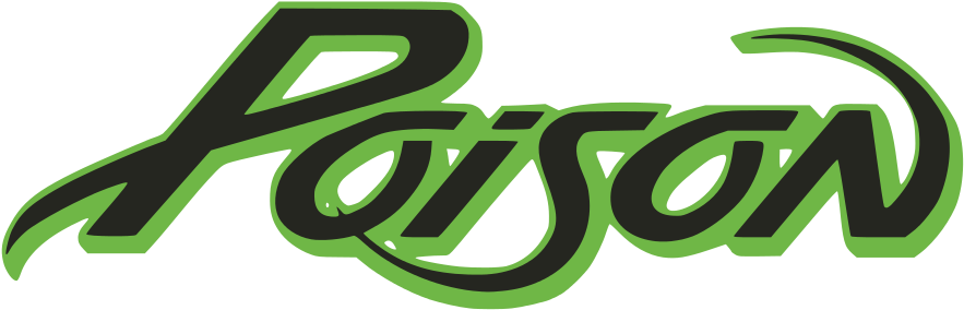 File - Poison Logo - Svg - Poison The Band Logo Clipart (1024x374), Png Download