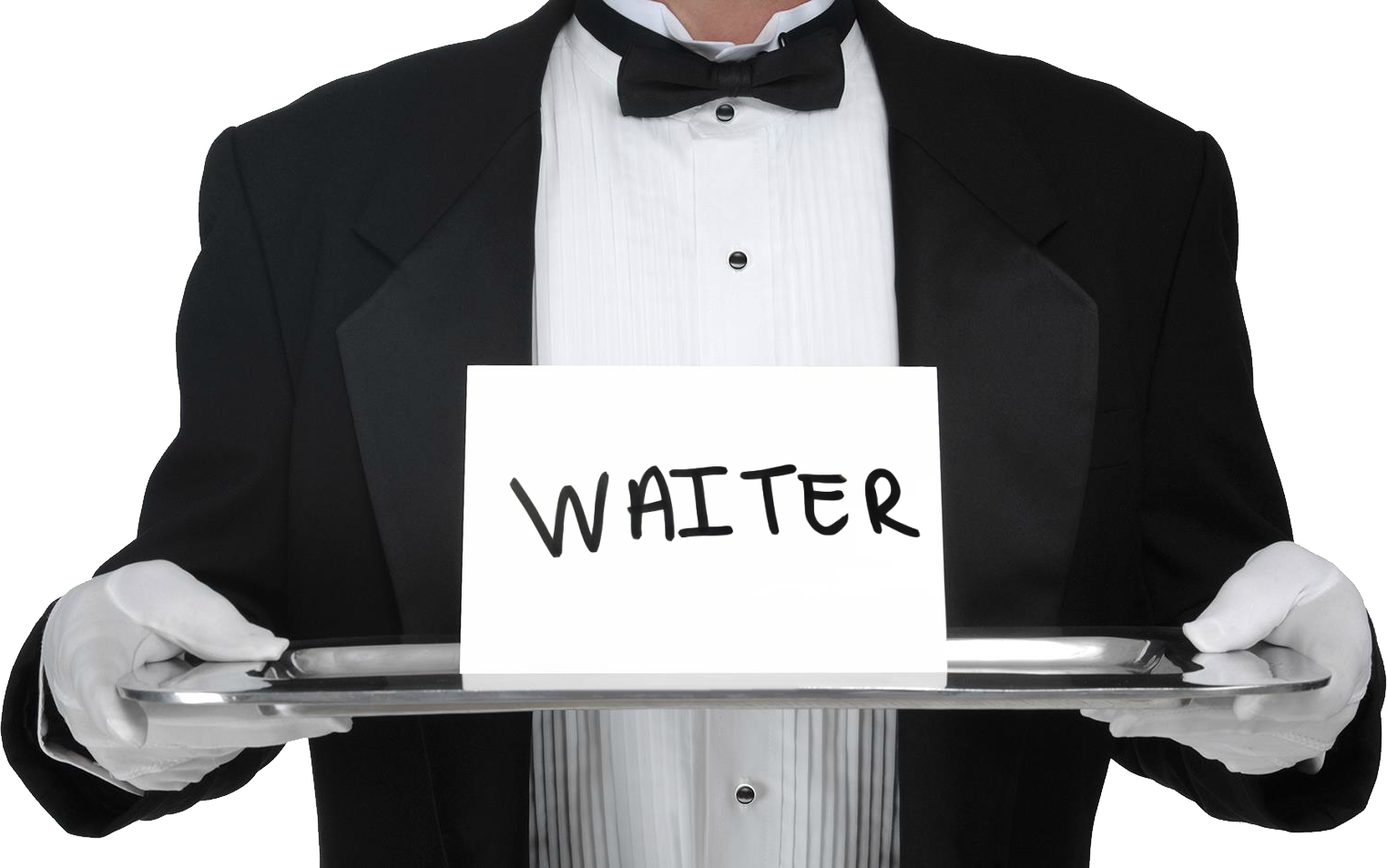 Waiter Png Image - There Is A Free Lunch Clipart (1523x953), Png Download