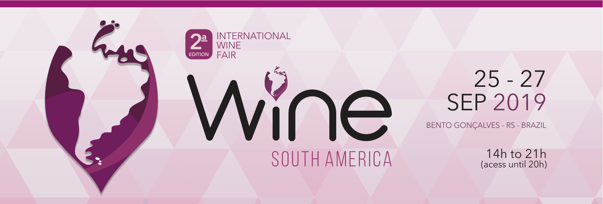 Wine South America - Graphic Design Clipart (1921x651), Png Download