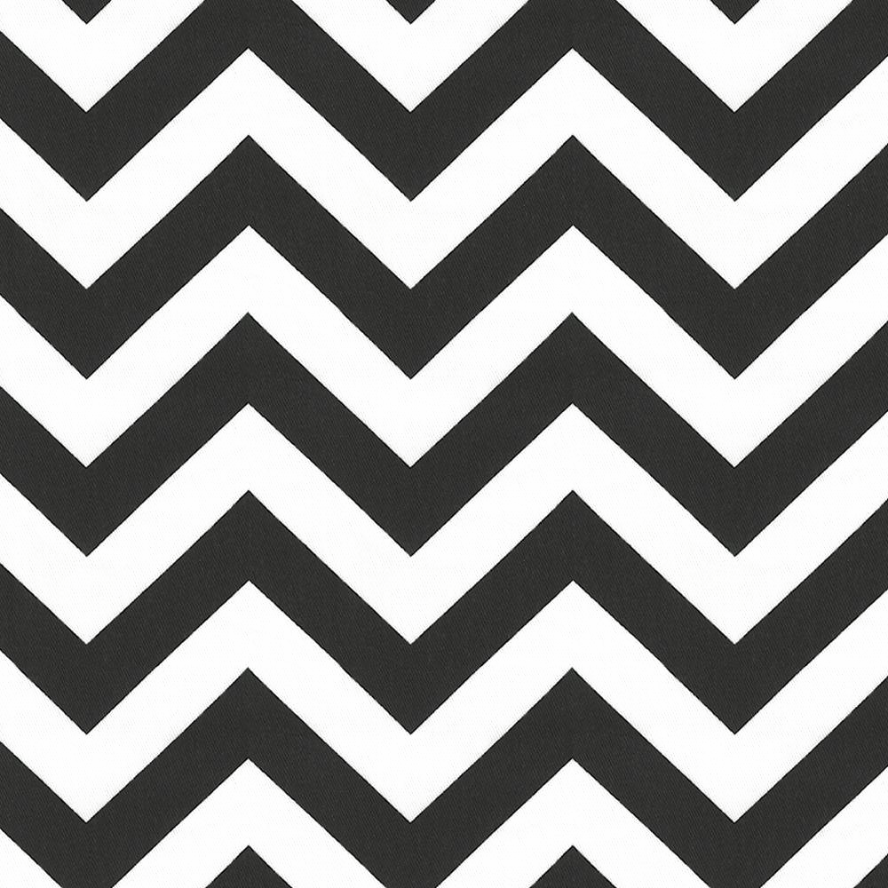 Zigzag Png Transparent Image - Black And White Zig Zag Pattern Clipart (1000x1000), Png Download