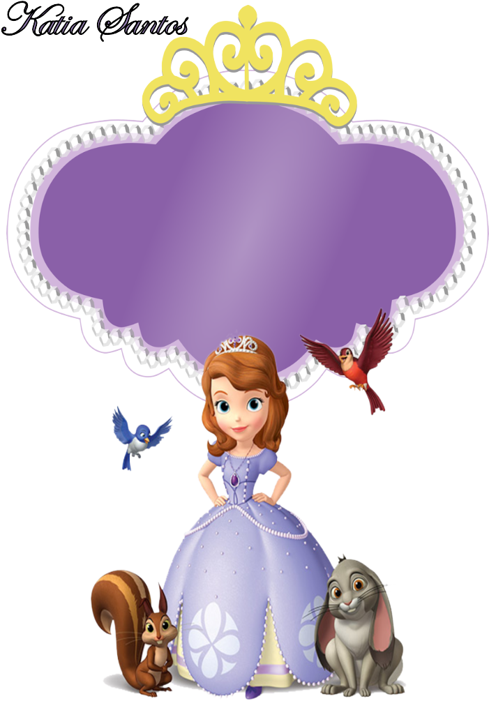 Fazendo A Propria Festa - Sofia The First Png Clipart (708x1021), Png Download