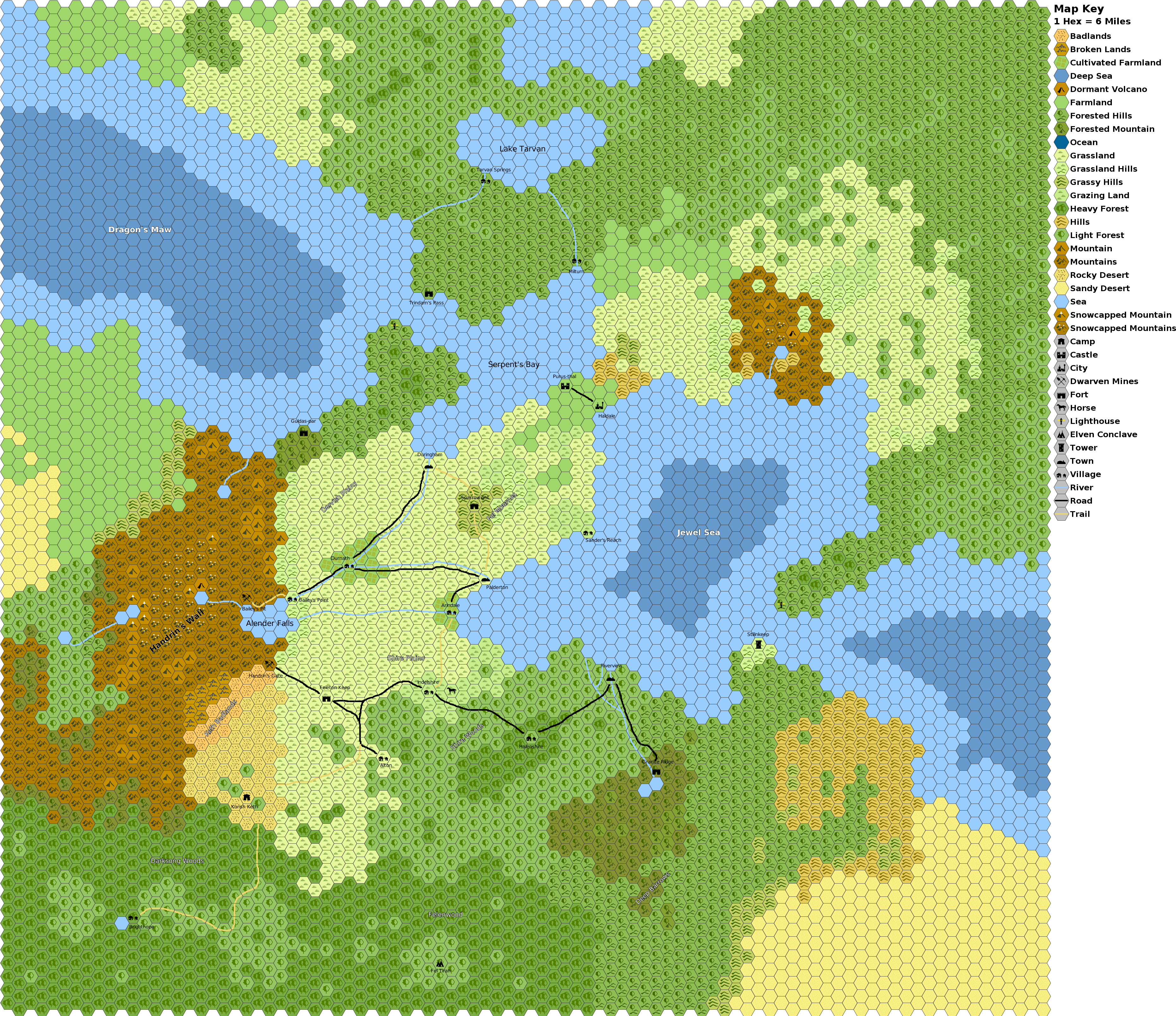 Hex Us Map Ripping Hexographer Tutorial - Atlas Clipart (3733x3213), Png Download