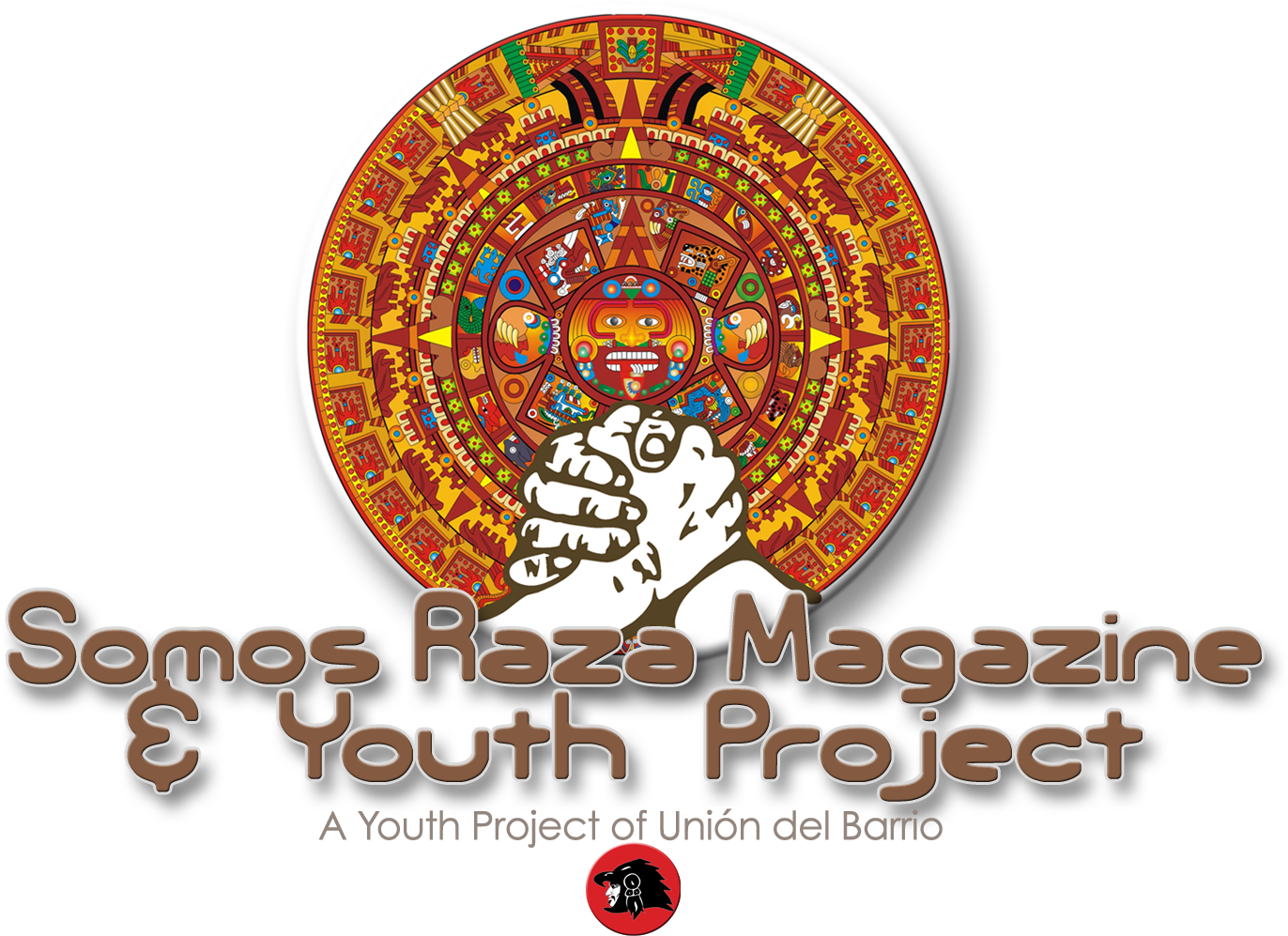 Somos Raza Youth Project Menu - Stained Glass Clipart (1400x1000), Png Download