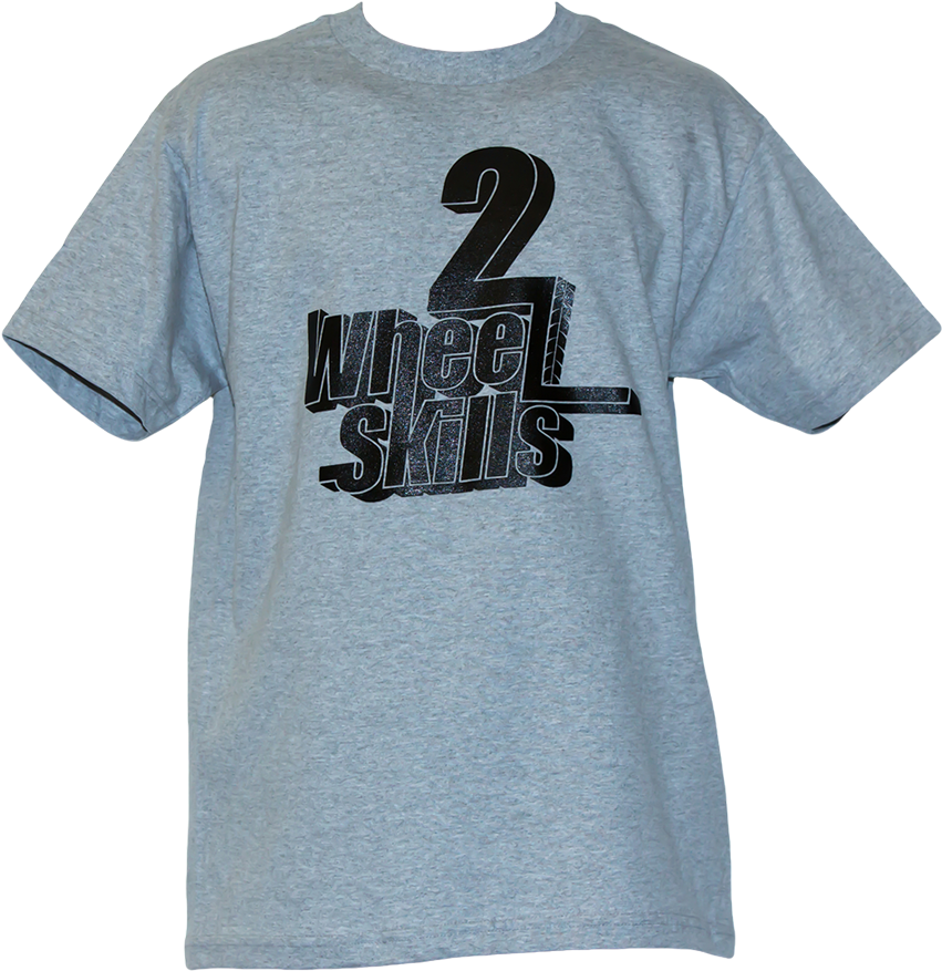 Bam 2wheelskills Grey Clipart (1000x1500), Png Download