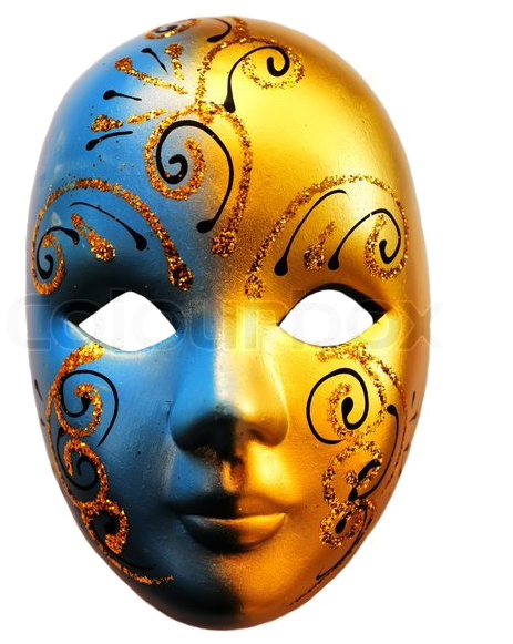 Carnival Mask Transparent Image - Face Carnival Mask Png Clipart (533x800), Png Download
