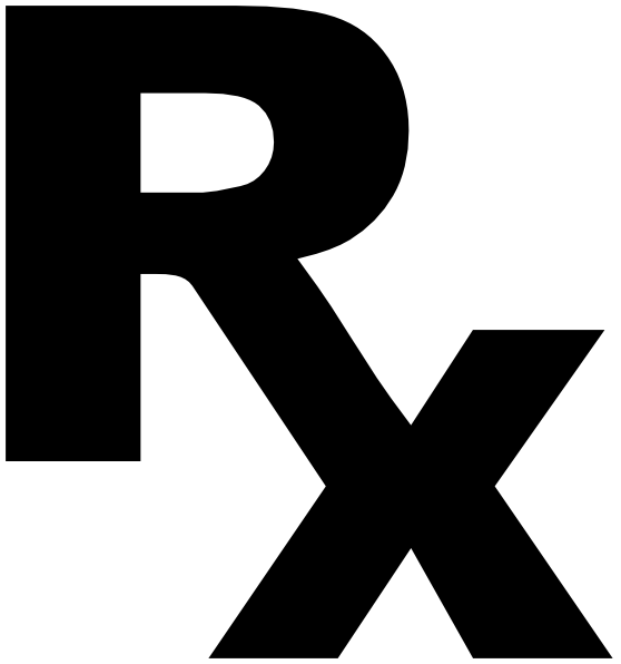 Rx Logo Clipart (558x596), Png Download