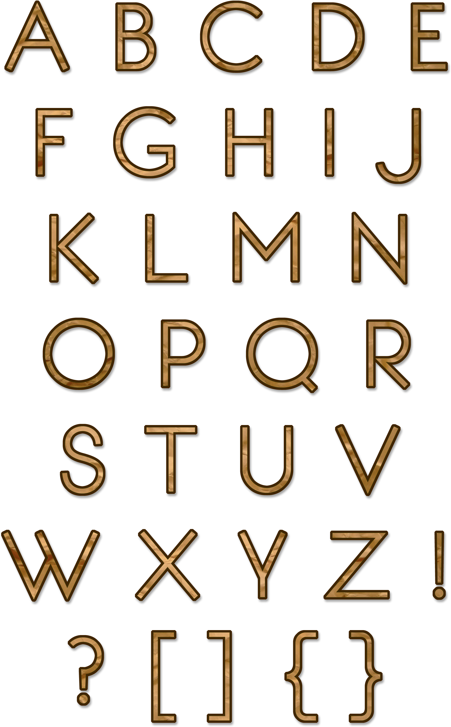 Alfabet Letters Clipart (2480x3508), Png Download