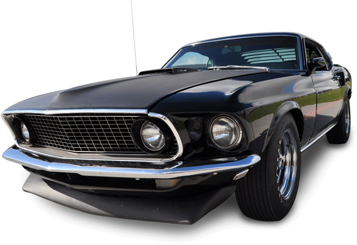 1969l Mustang Mach - Ford Mustang 1969 Png Clipart (900x598), Png Download