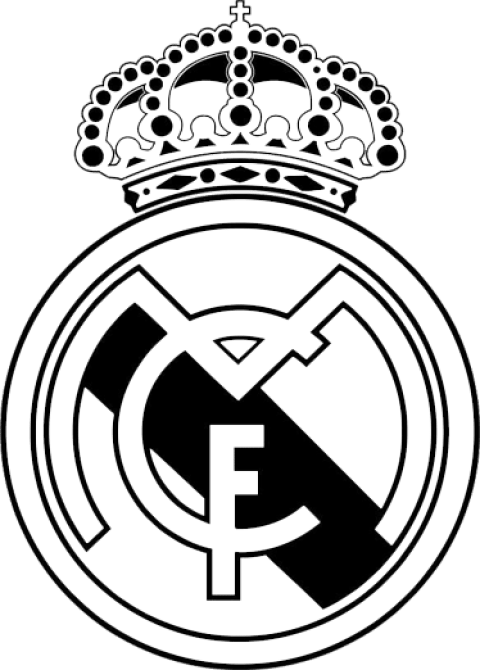 Free Png Download Real Madrid Logo Png Images Background - Real Madrid Escudo Vector Clipart (480x670), Png Download