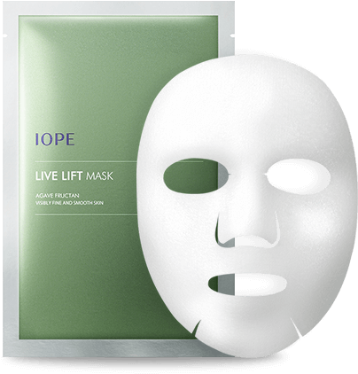 #firming Mask - 아이오페 라이브 리프트 마스크 Clipart (560x672), Png Download