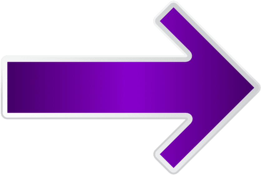 Free Png Download Arrow Purple Right Transparent Clipart - Sign (850x570), Png Download