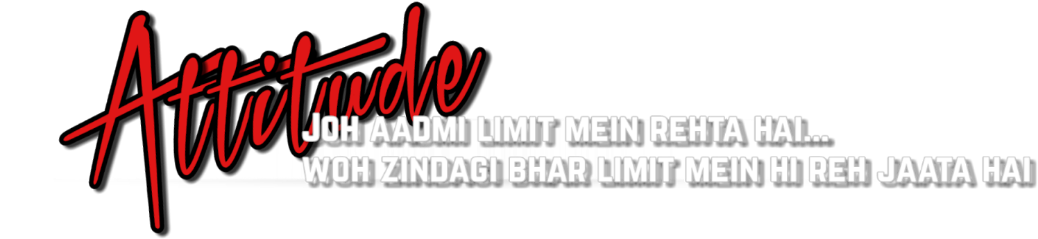 Fb Hacking Tips Nd Tricks By Zee Love - Attitude Text Png For Picsart Clipart (1600x465), Png Download