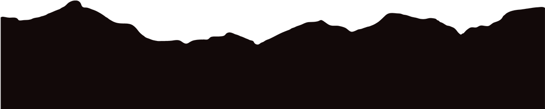 The Rtm Story - Mountain Line Silhouette Clipart (1100x500), Png Download