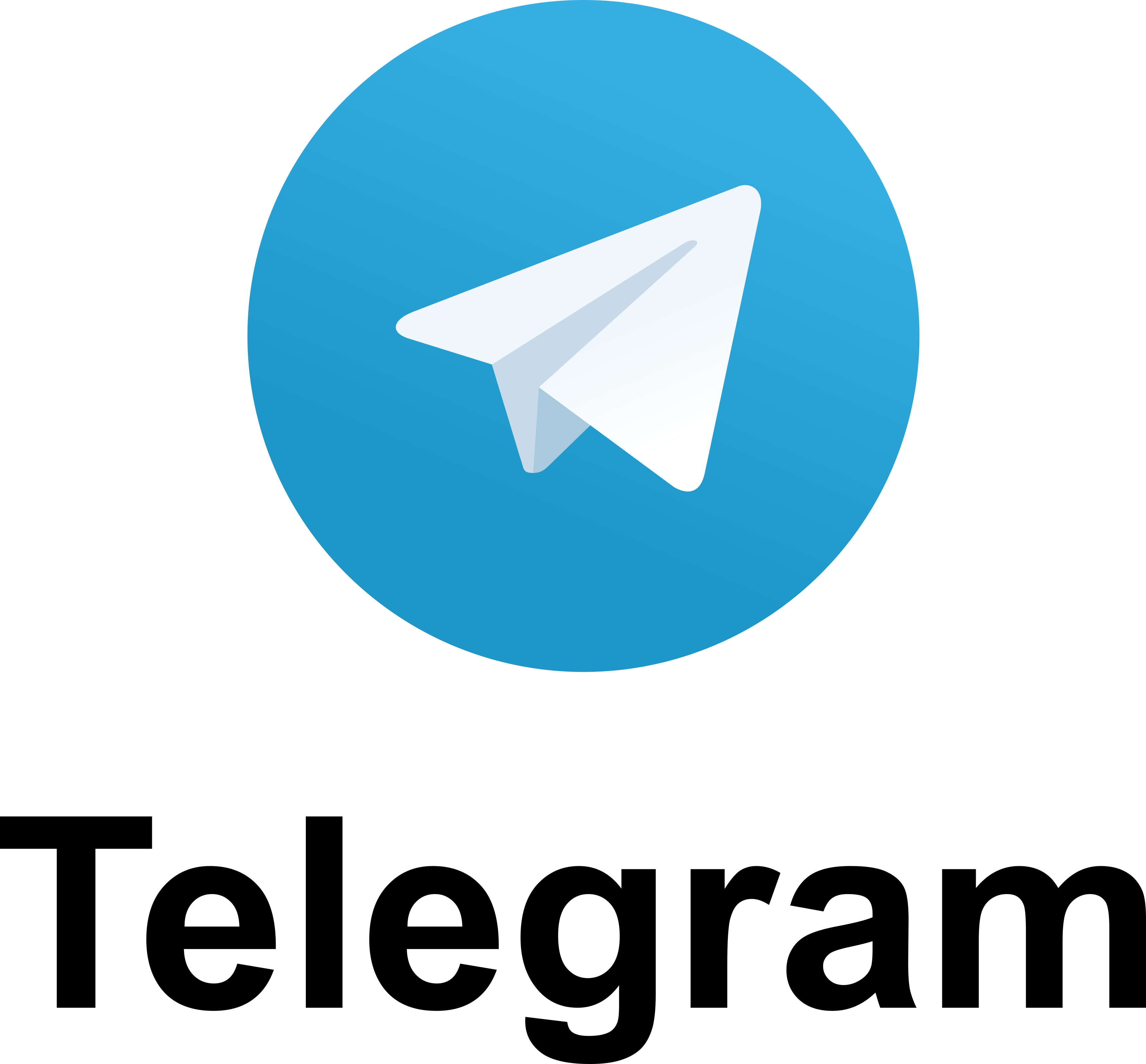 Telegram Logo Png - Transparent Telegram Logo Png Clipart (3500x3250), Png Download