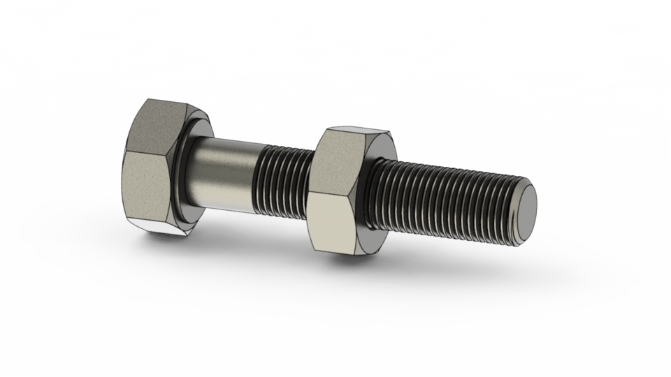 Nut Bolt Png - Nut & Bolts Png Clipart (960x540), Png Download