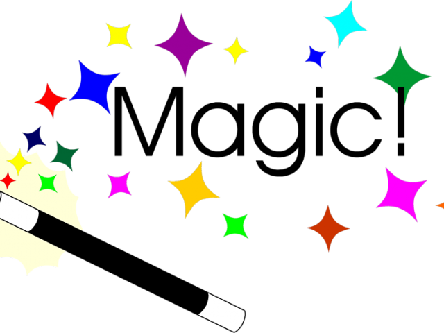 Dust Clipart Magic - Magic Wand - Png Download (640x480), Png Download
