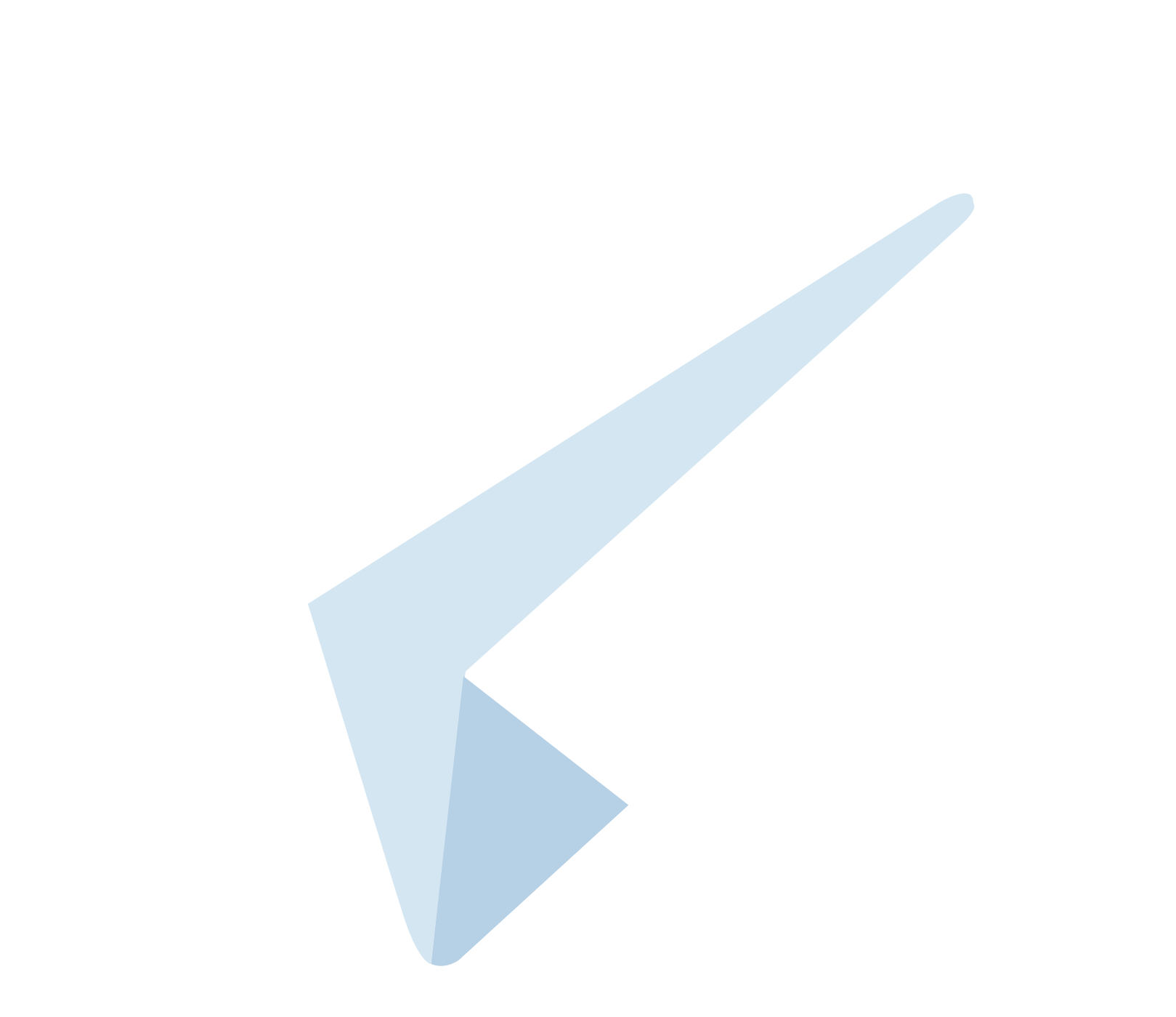 Telegram - Telegram White Icon Png Clipart (2083x2083), Png Download