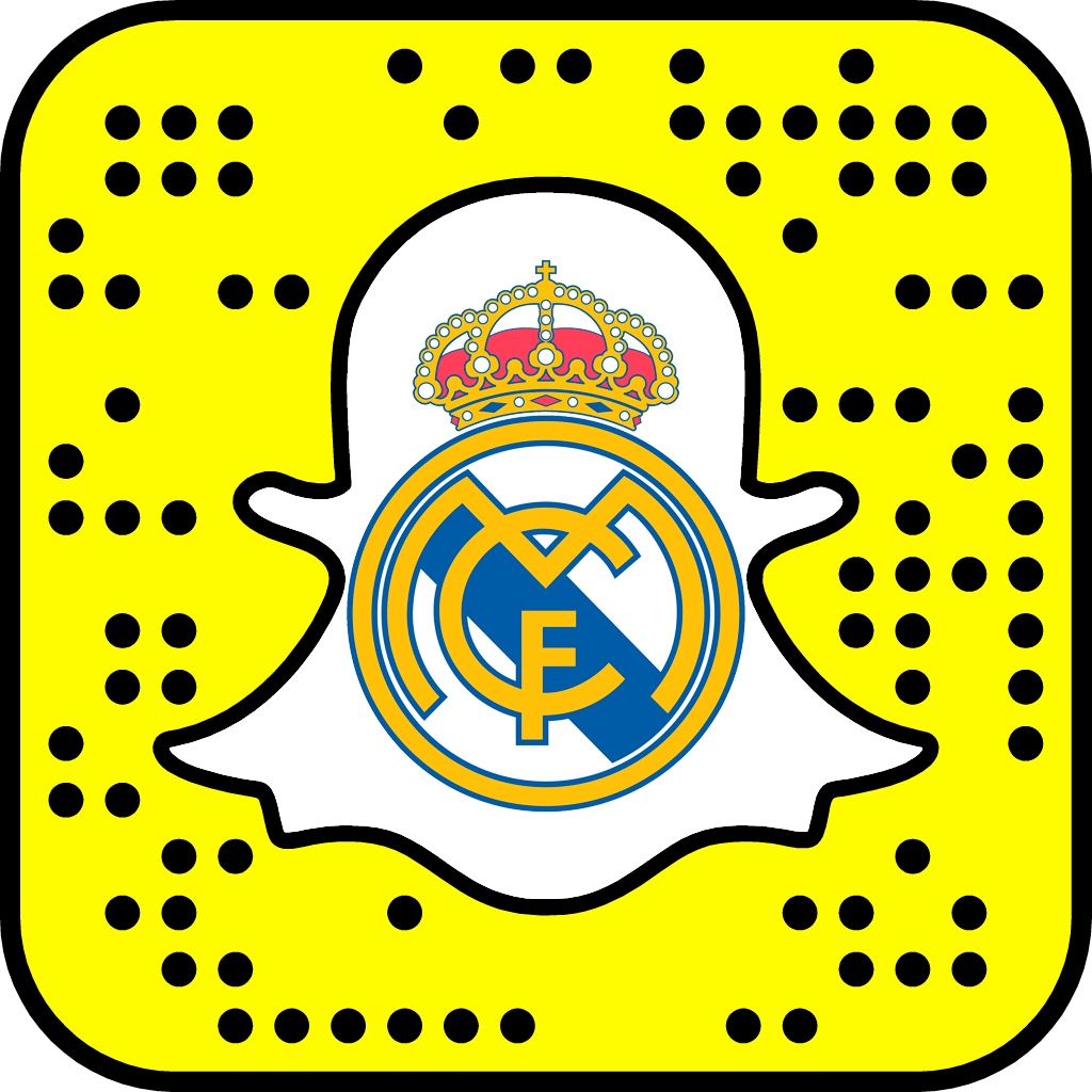 Real Madrid C - Snapcodes Real Madrid Clipart (1024x1024), Png Download