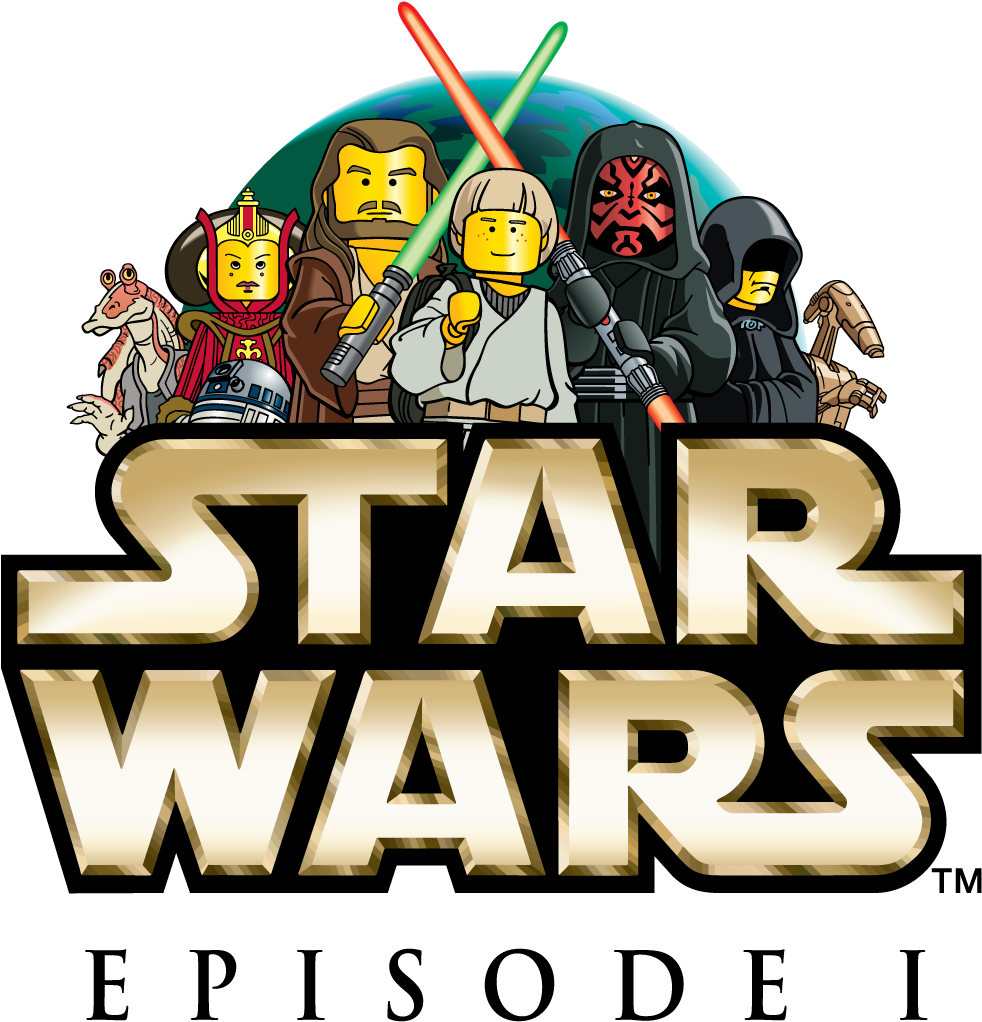 Imagethe Episode I Lego Star Wars Logo, Used In - Star Wars Clipart (1004x1045), Png Download