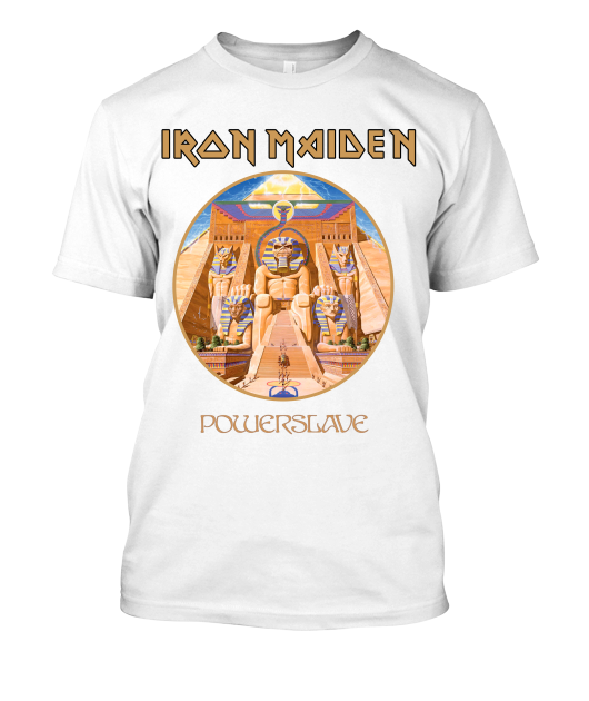 Iron Maiden Powerslave T Shirt - Iron Maiden Powerslave Clipart (530x630), Png Download
