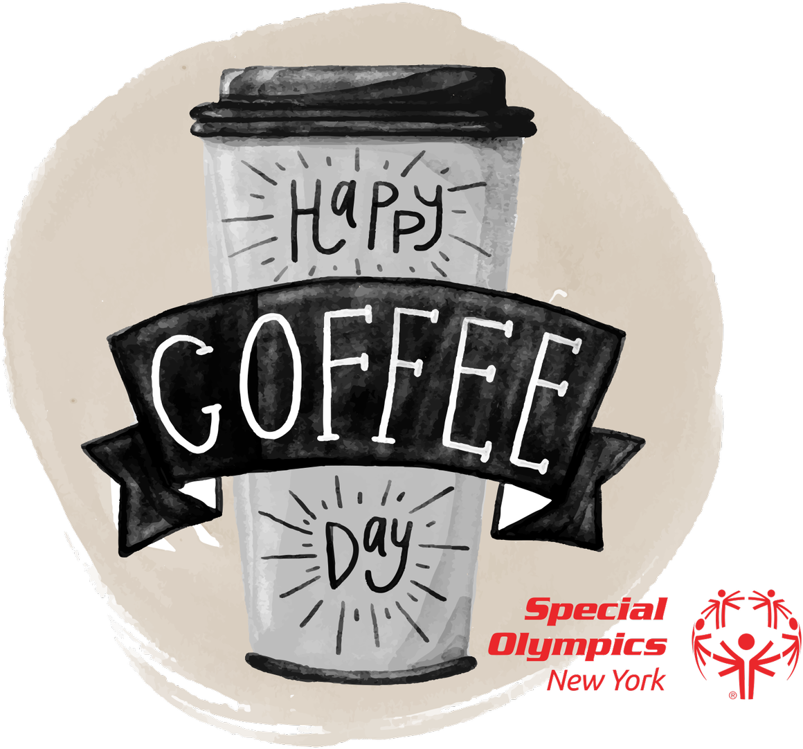 Happy National Coffee Day Clipart (1160x1082), Png Download
