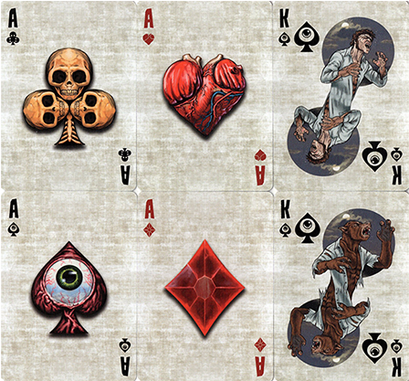 Bicycle Monster Playing Cards Bicycle Monster Playing - Love Clipart (740x416), Png Download