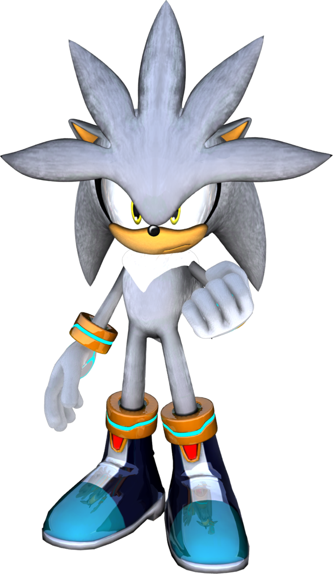 Silver The Hedgehog Png - Silver The Hedgehog Face Clipart (681x1172), Png Download