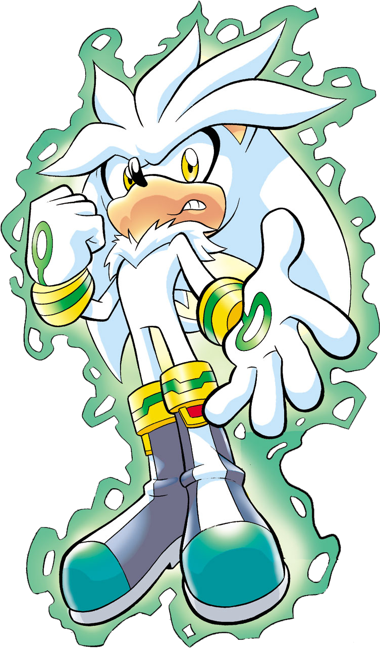 Silver The Hedgehog Png - Archie Comic Silver The Hedgehog Clipart (900x1366), Png Download