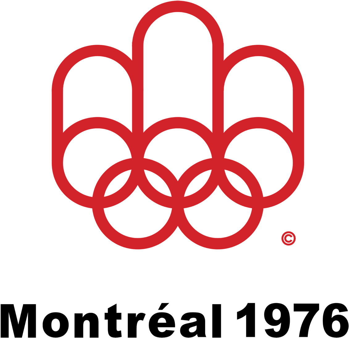 Montreal Summer Olympics - Montreal Olympics 1976 Clipart (1600x1164), Png Download