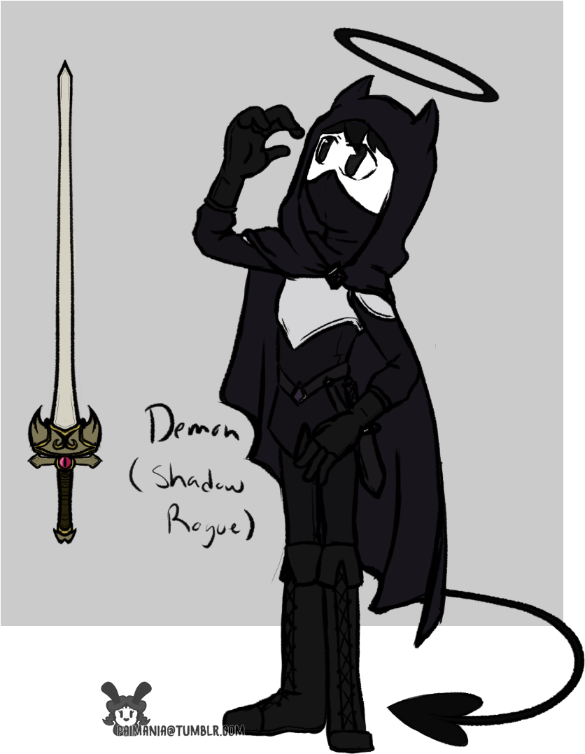 Tumblr Pi Ujl Png Transparent Tumblr Demon Eyes - Cartoon Clipart (862x1195), Png Download