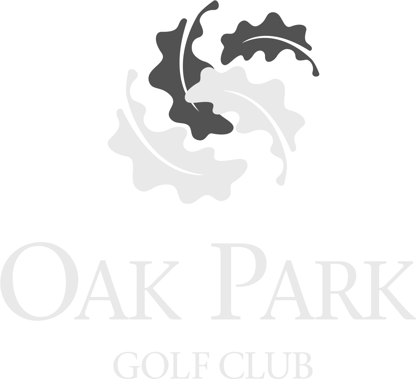 Crown Golf - Oakpark Golf Club Logo Clipart (2708x1300), Png Download