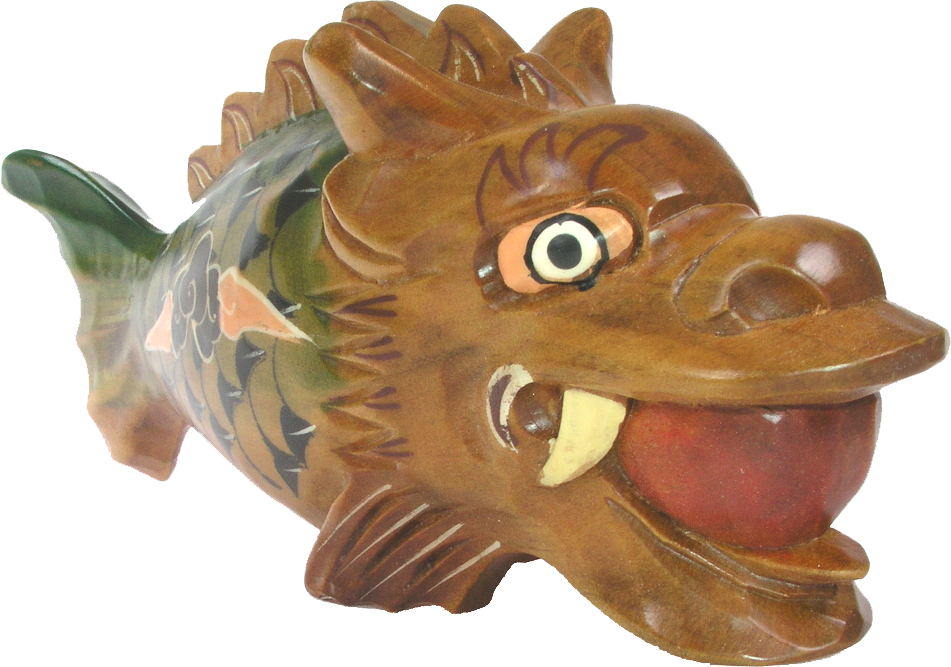 Wooden Fish Sculpture Ebay 17 - Fish Clipart (951x667), Png Download