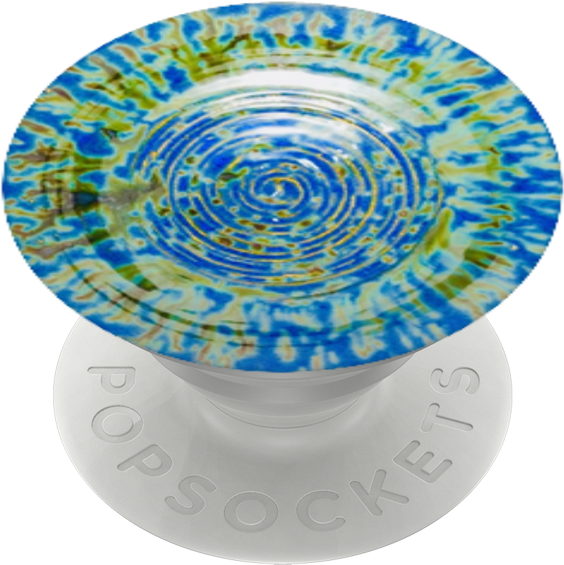 Trippy Spiral, Popsockets - Circle Clipart (989x1000), Png Download