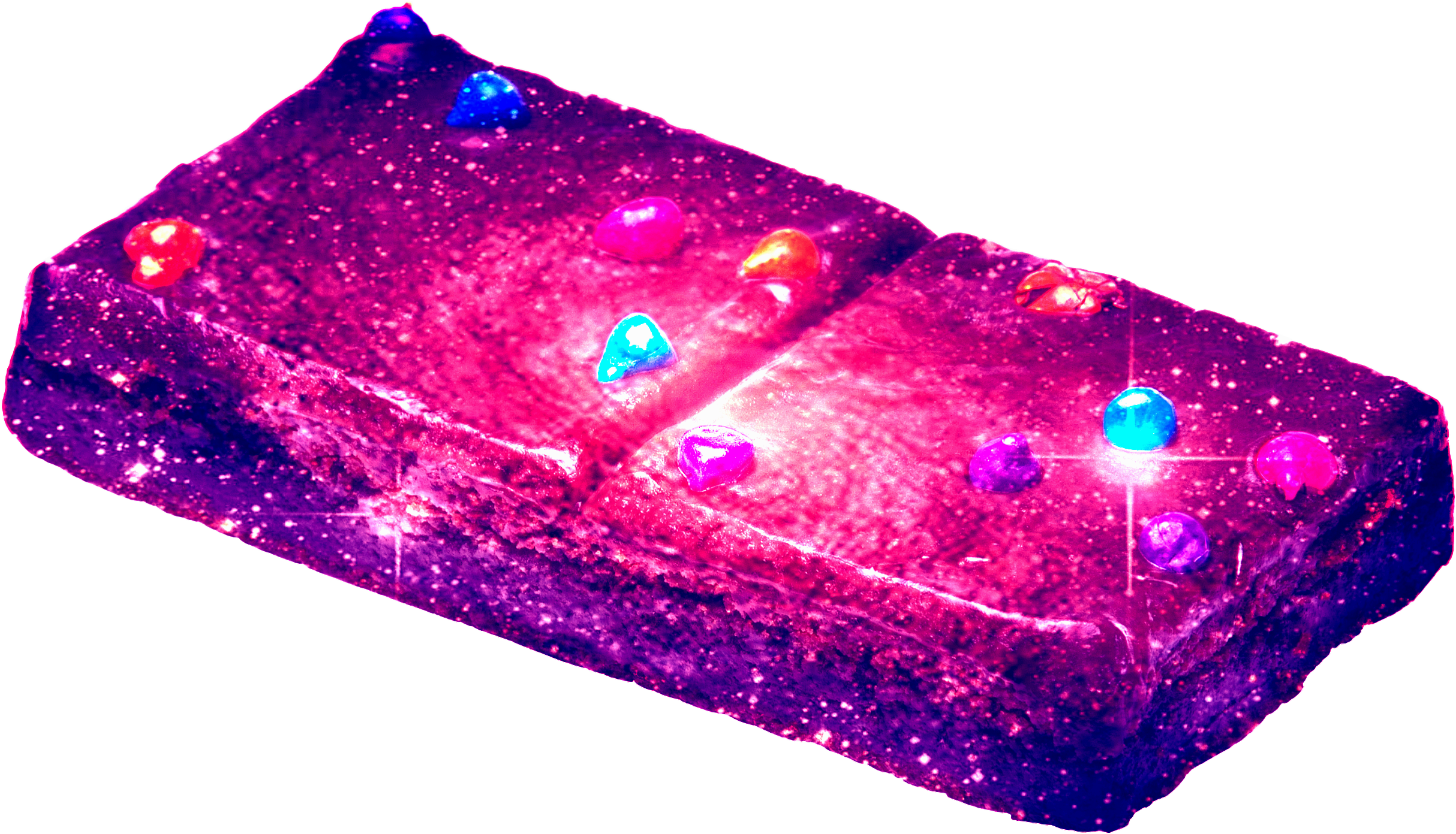 Ultra Trippy Cosmic Brownies Clipart (2428x1392), Png Download