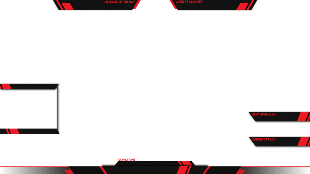 Live Stream Overlay Template Png Clipart (1024x576), Png Download
