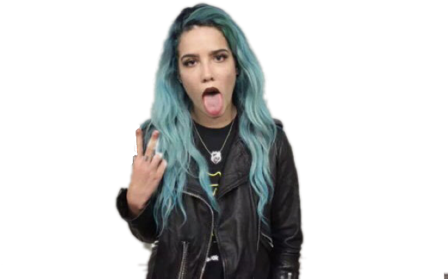 Halsey Transparent - Ashley Nicolette Frangipane 2017 Clipart (720x480), Png Download