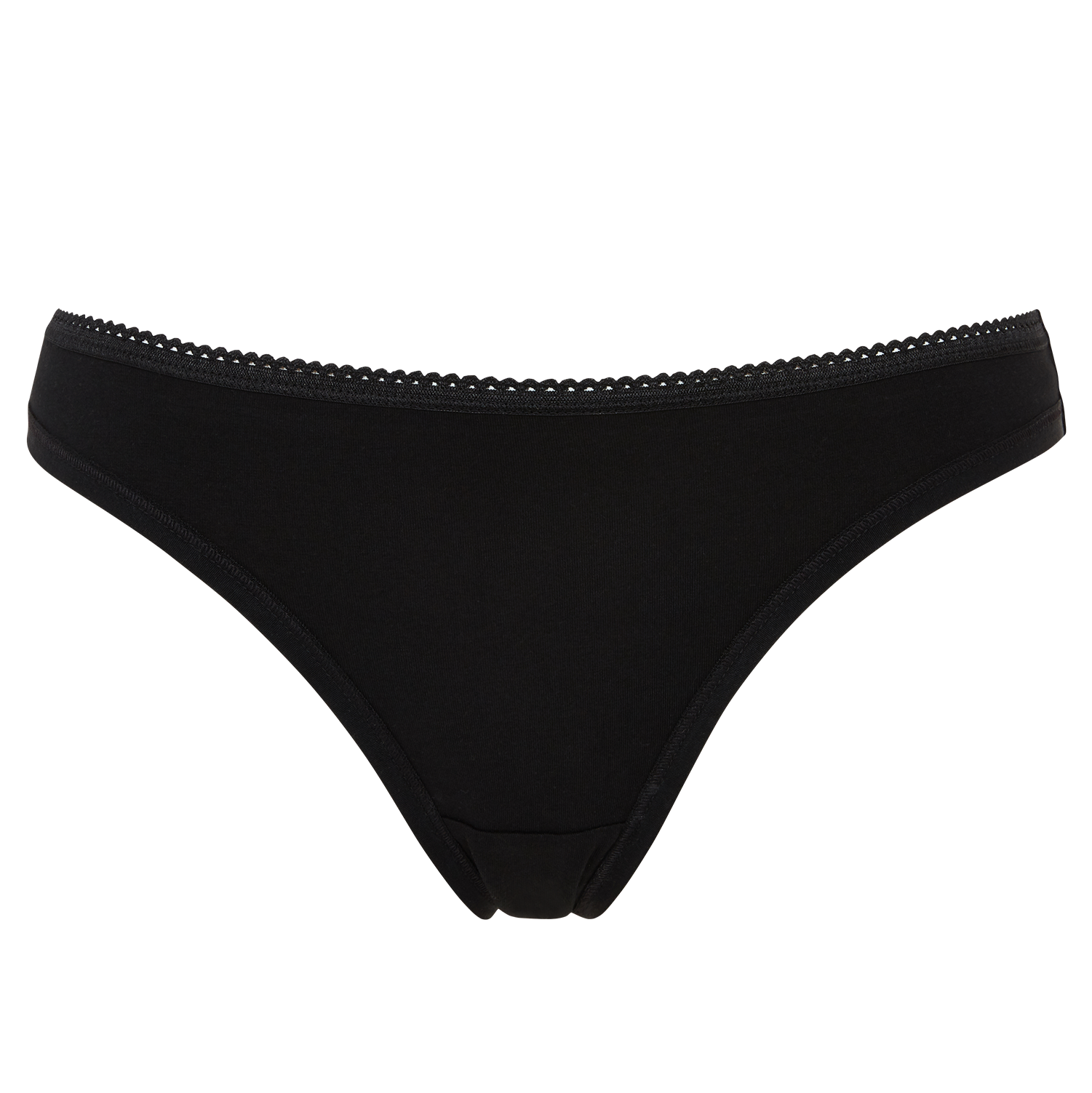 Download Thong In Black - Undergarment Clipart Png Download - PikPng