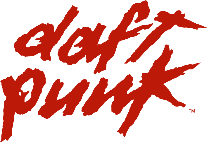 Daft Punk - Daft Punk Logo Png Clipart (1000x500), Png Download