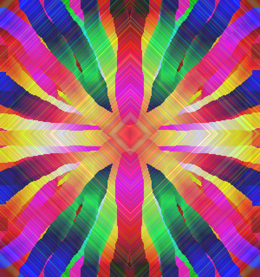 Trippy - Motif Clipart (900x960), Png Download