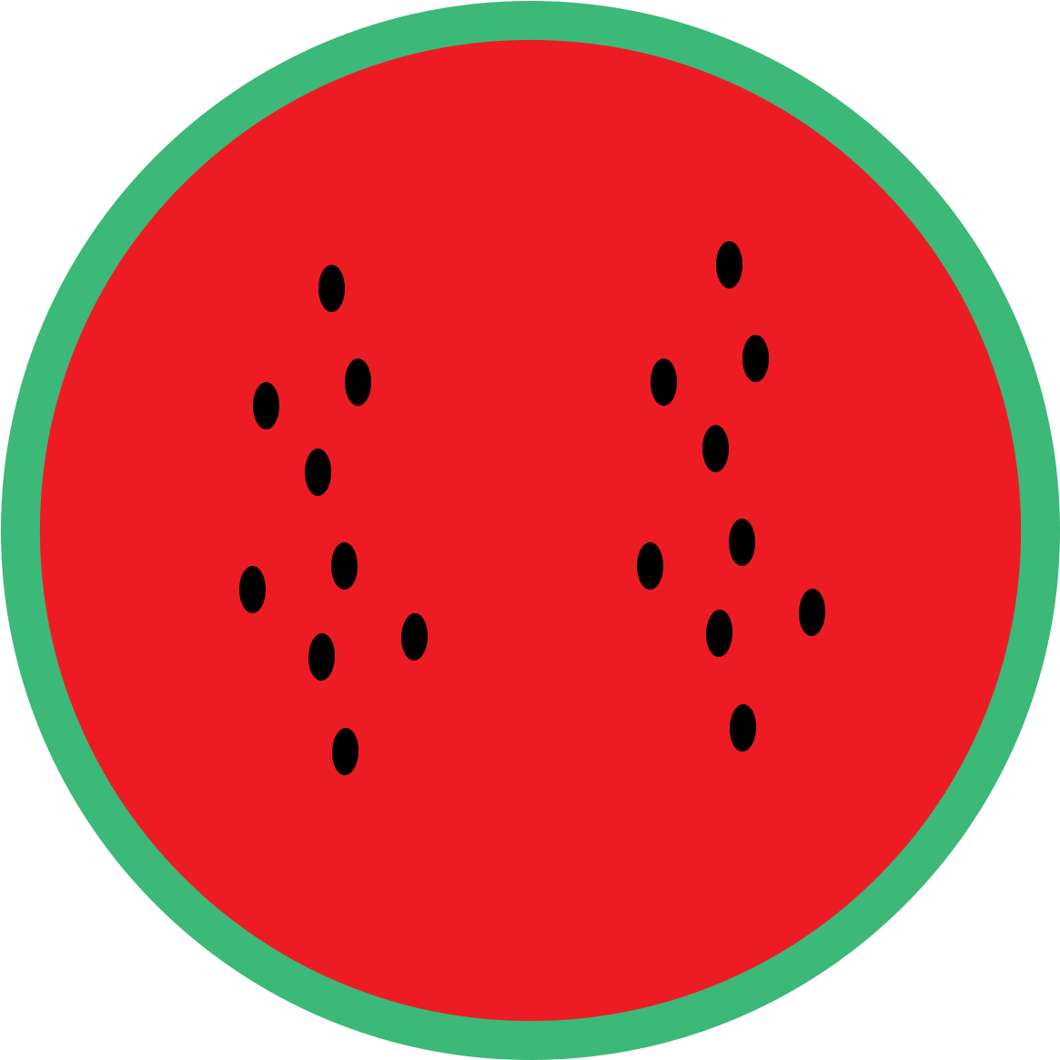 Watermelon Slice Illustration Png - Khanda Symbol Clipart (1890x1417), Png Download
