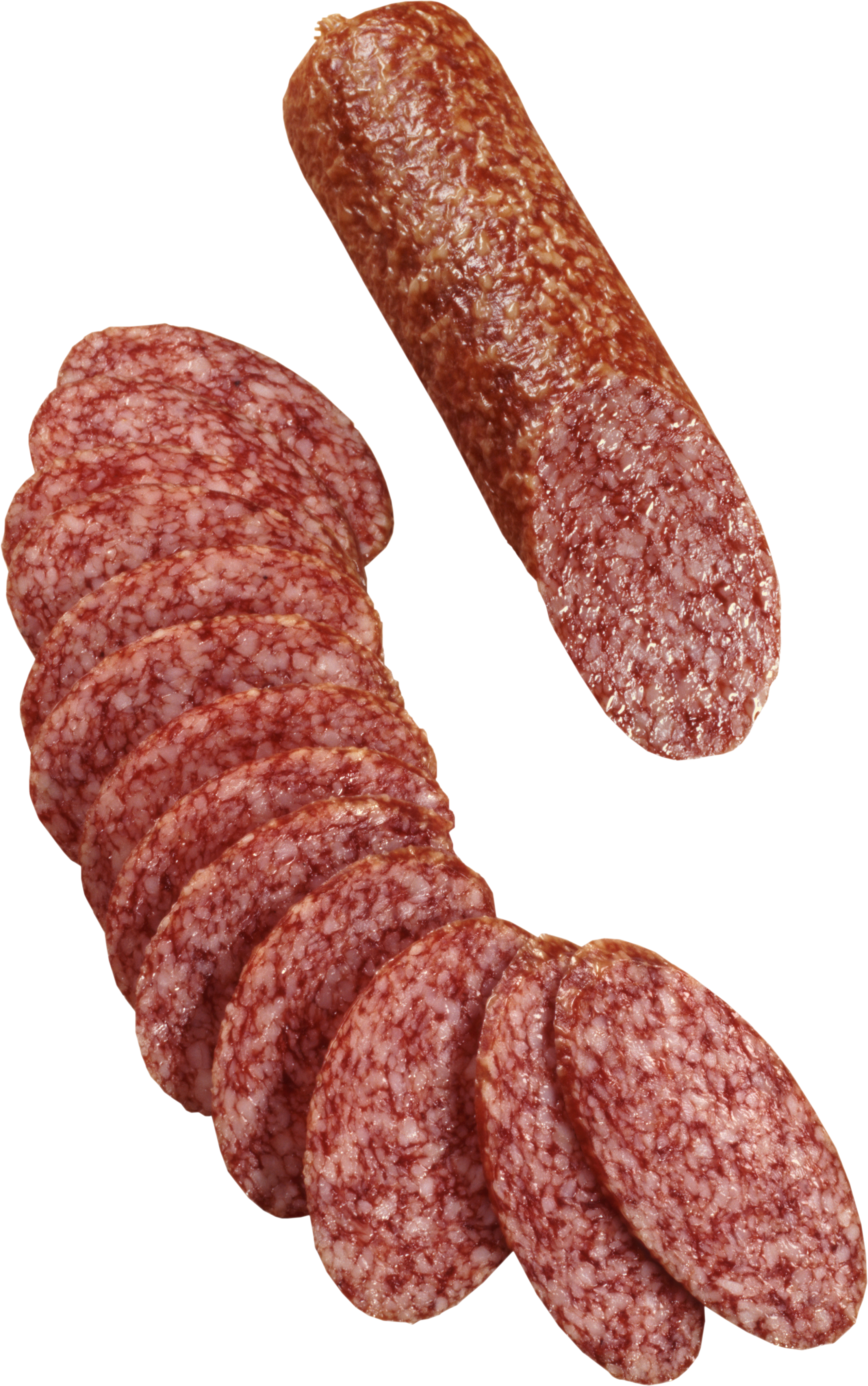 Sausage - Sausage Slices Png Clipart (2204x3519), Png Download