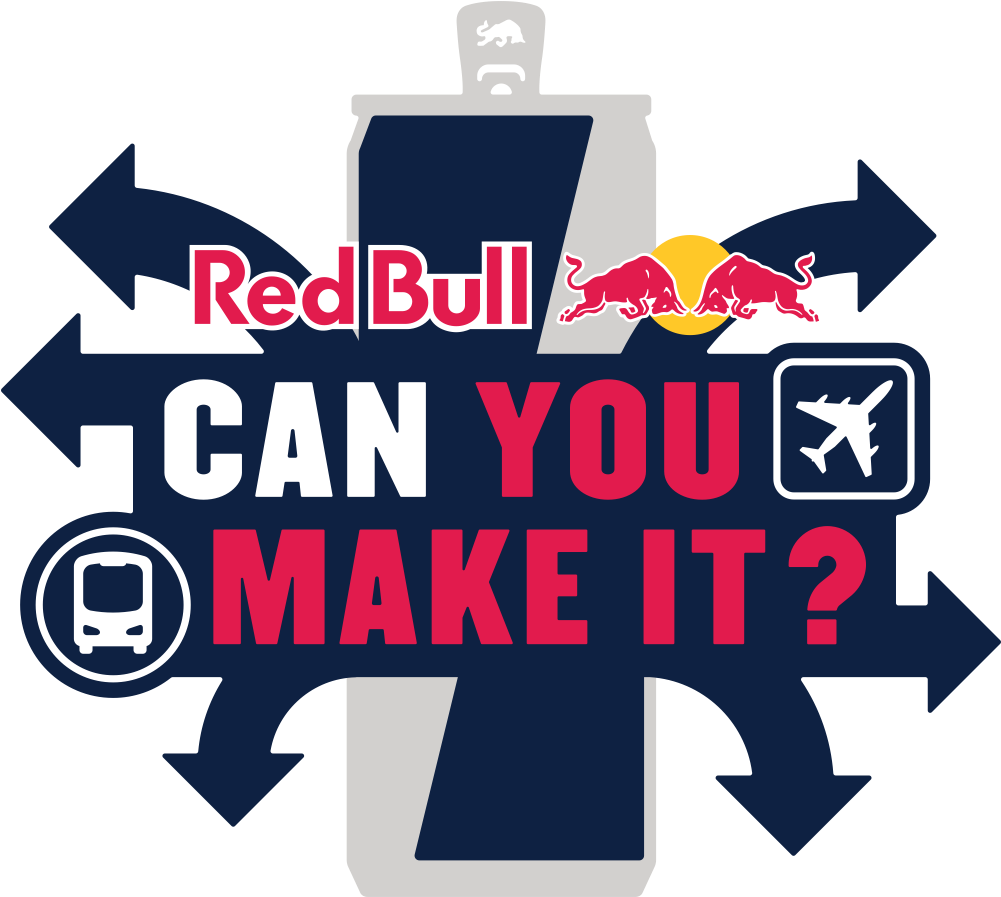 Red Bull Challenge - Redbull Can You Make Clipart (1000x1000), Png Download