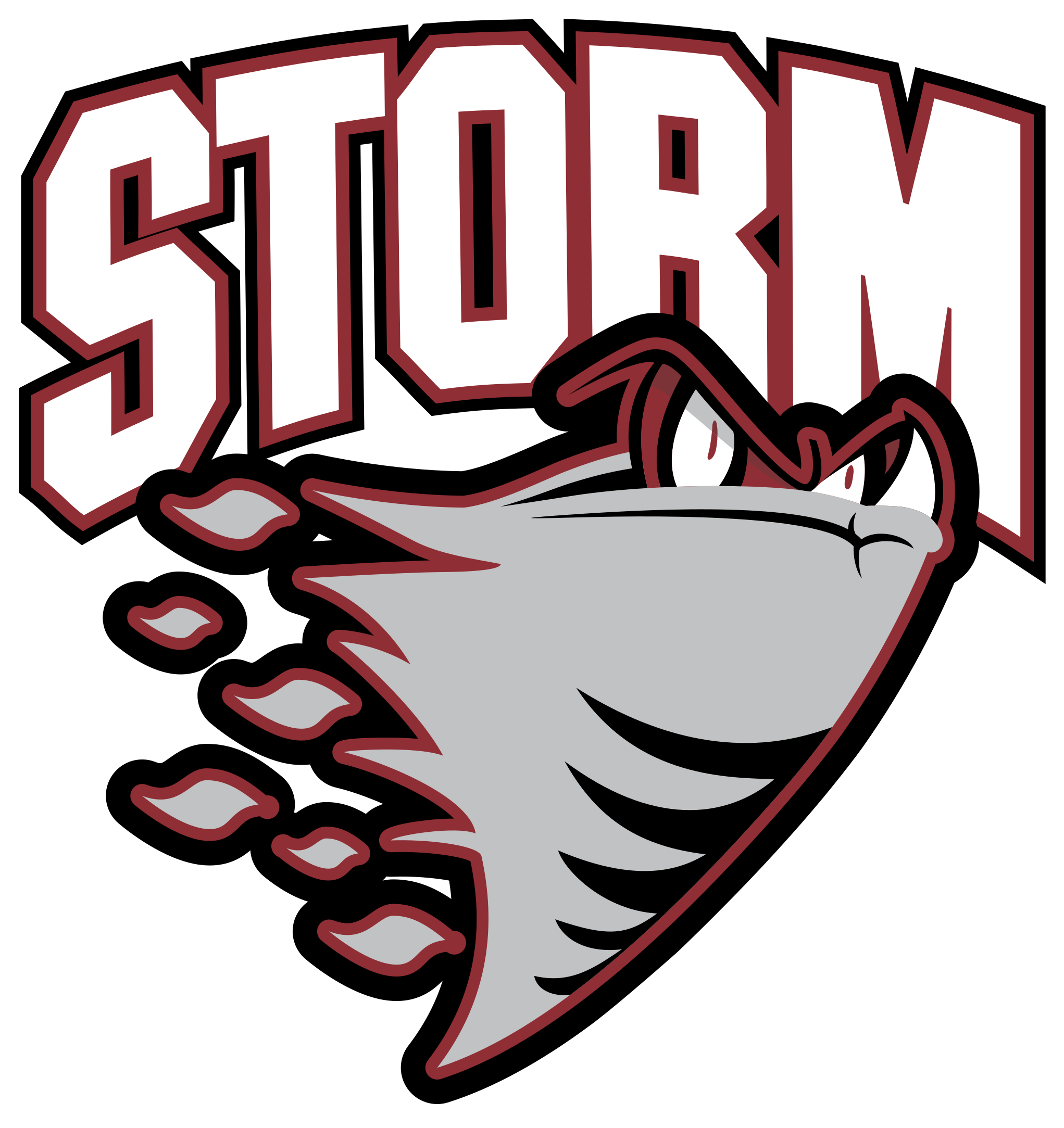 Guelph Storm Logo Png Transparent - Guelph Storm Logo Png Clipart (2400x2400), Png Download