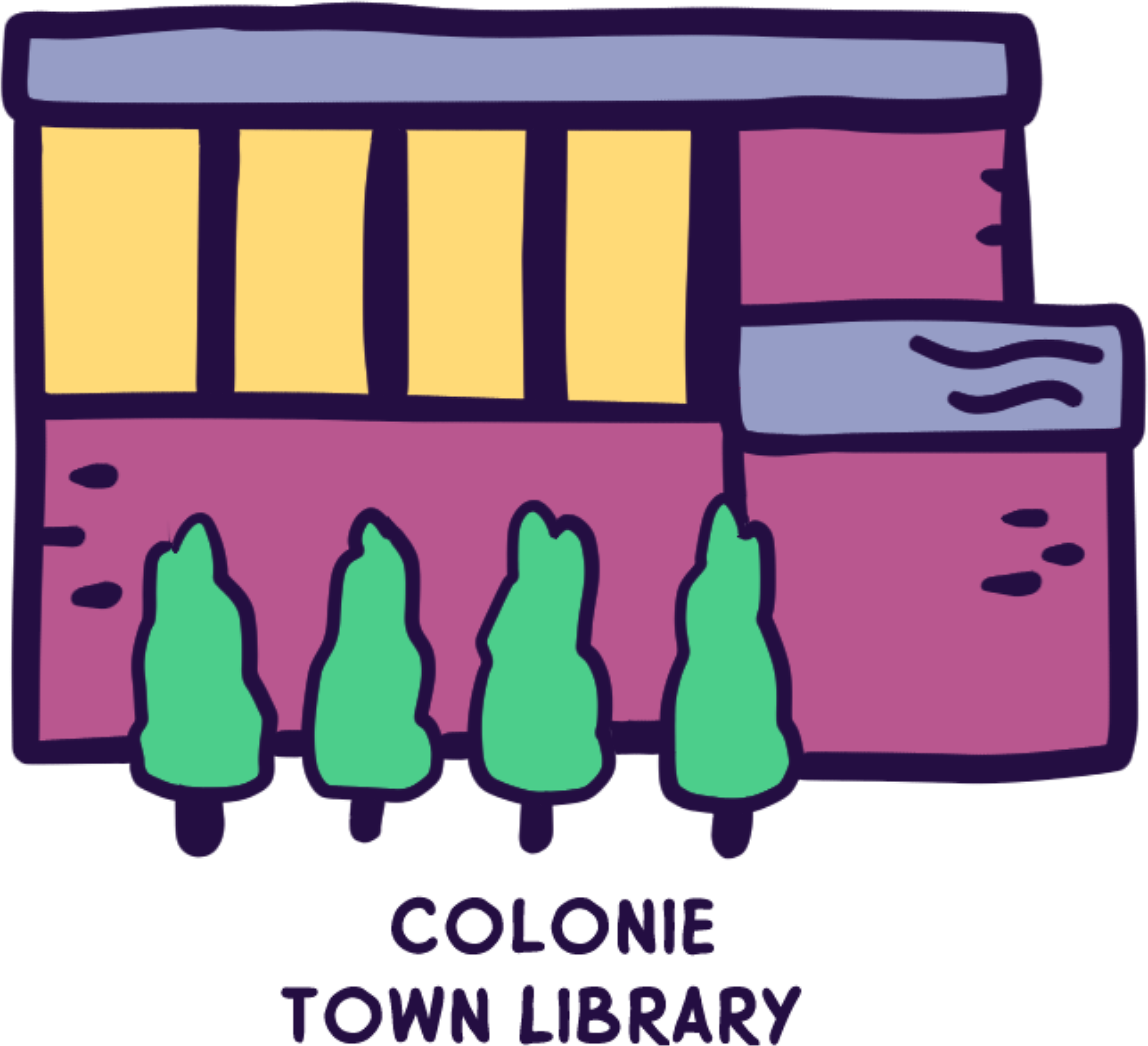 Sanford Town Library Clipart (2254x2054), Png Download