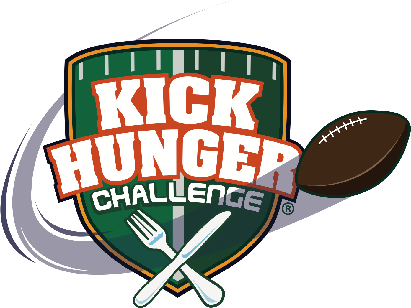 Kick Hunger Challenge Logo Clipart (1448x1091), Png Download