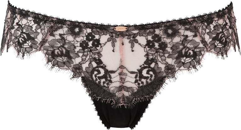 Png Download Luxury Lingerie And Swimwear Italian French - Gossard Dark Romance Brief Clipart (800x1000), Png Download